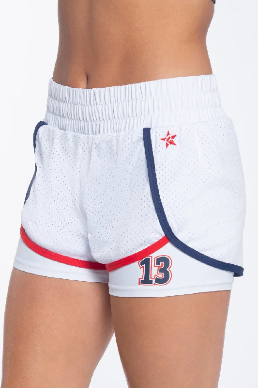 Flash Discount Sports Short in American Spirit