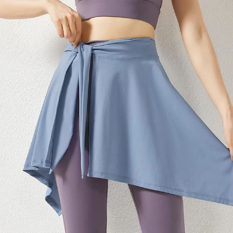 Blue Yoga Skirt